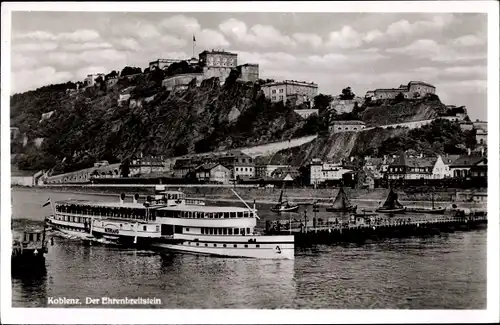 Foto Königswinter am Rhein, Petersberg, Rheindampfer Vaterland, Hotel Kurfürst