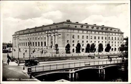 Ak Göteborg Schweden, Centralposthuset