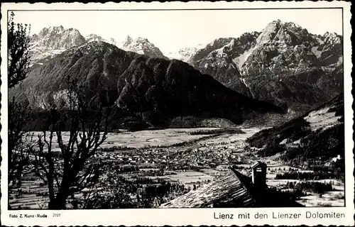 Ak Lienz in Tirol, Panorama, Lienzer Dolomiten