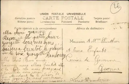 Ak Declaration d'amour, Frauenportrait, Spielkarten