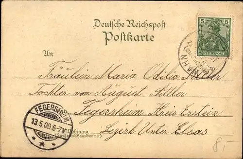 Litho Wahn Köln, Schießplatz Wahn, Gesamtansicht, Feldgeschütz