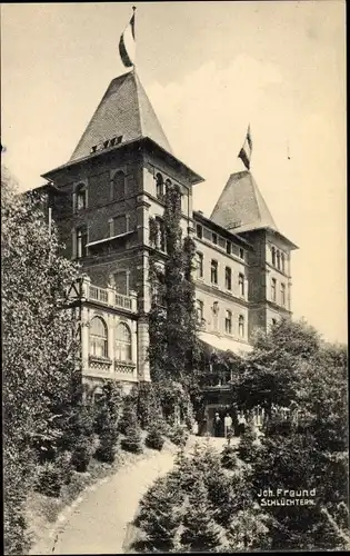 Ak Bad Soden Salmünster in Hessen, Sanatorium Stolzenberg