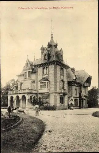 Ak Dozulé Calvados, Chateau de la Bribourdiere