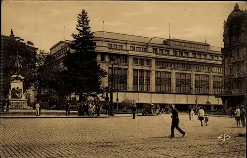 Ak Nancy Meurthe et Moselle, Place Thiers, Les Magasins Reunis