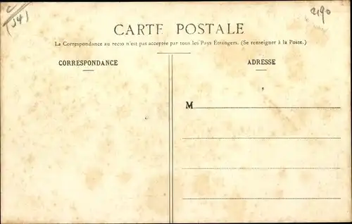 Ak Nancy Meurthe et Moselle, Passionsspiel 1905, Le Chemin du Calvaire