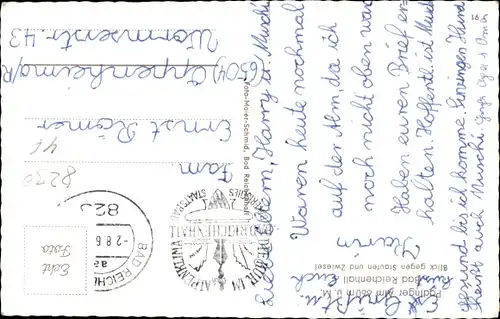 Ak Bad Reichenhall in Oberbayern, Padinger Alm