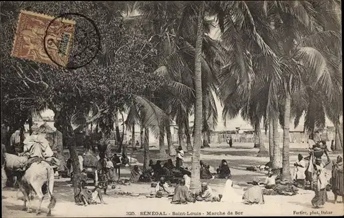 Ak Saint Louis Senegal, Marché de Sor