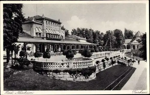 Ak Bad Nauheim in Hessen, Kurhaus, Terrasse