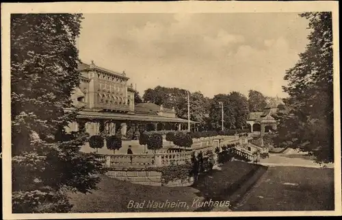 Ak Bad Nauheim in Hessen, Kurhaus, Terrasse