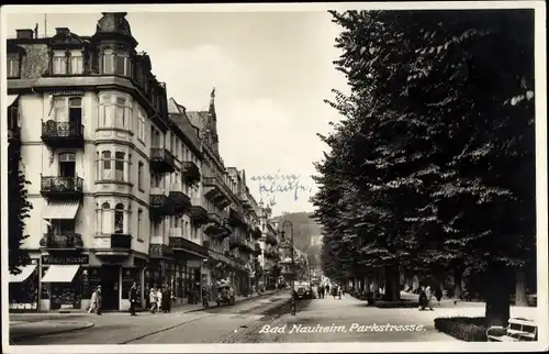 Ak Bad Nauheim in Hessen,Parkstraße, Geschäft Wilhelm Moeser