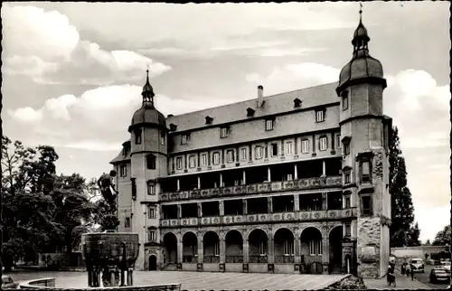 Ak Offenbach am Main Hessen, Schloss, Rückseite