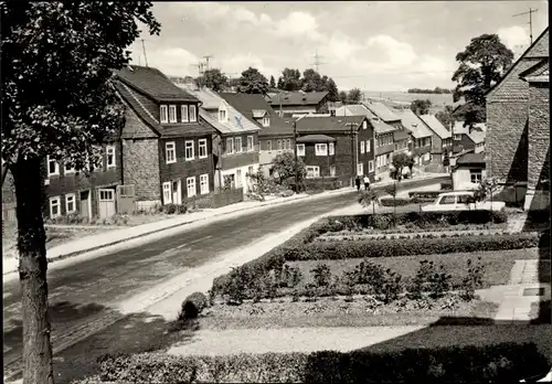 Ak Oberweißbach im Weißbachtal Thüringen, Rudolstädter Straße