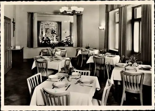 Ak Edenkoben an der Haardt Pfalz, Genesungsheim Waldhaus, Speisesaal