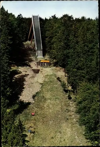 Ak Willingen im Upland Waldeck Hessen, Mühlenkopfschanze