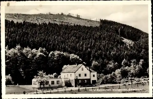 Ak Erkensruhr Simmerath in der Eifel, Hotel-Restaurant Wollgarten