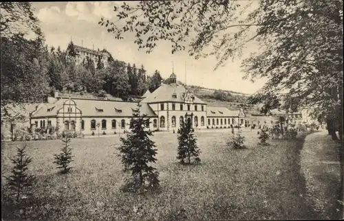 Ak Langenschwalbach Bad Schwalbach im Taunus, Königl. Moorbadehaus