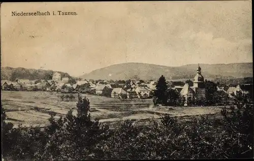 Ak Niederseelbach Niedernhausen im Taunus, Gesamtansicht