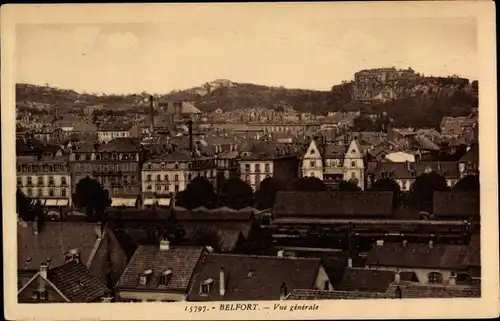 Ak Belfort Beffert Beffort Territoire de Belfort, Vue generale
