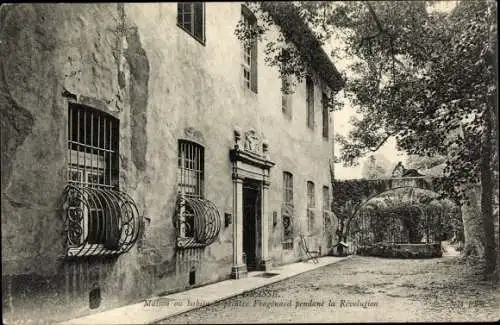 Ak Grasse Alpes Maritimes, Une Maison