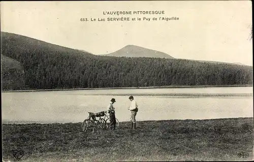 Ak Puy de Dôme, Le Lac Serviere, Puy de l'Aiguillee