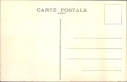 Ak Valfleury Loire, Vue sur Village, Col de la Gachet