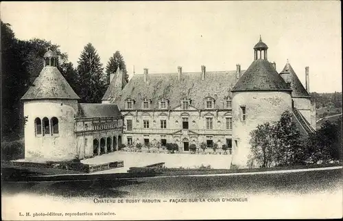 Ak Bussy Rabutin Saône et Loire, Le Chateau