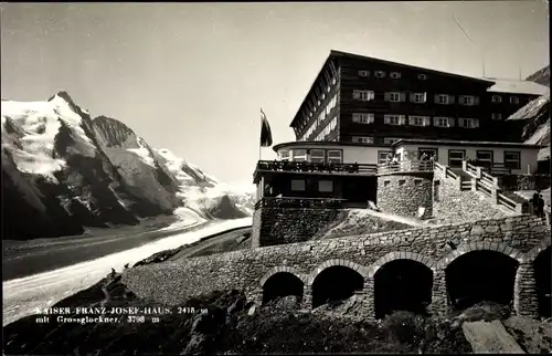 Ak Heiligenblut am Großglockner Kärnten, Kaiser Franz Josef Haus