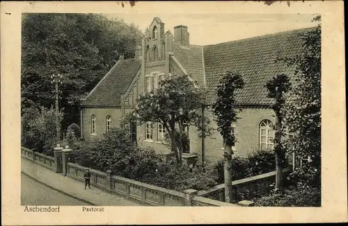 Ak Aschendorf Papenburg im Emsland, Pastorat