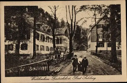 Ak Sulzburg im Markgräflerland Baden Schwarzwald, Waldkurhaus Friedrichshort