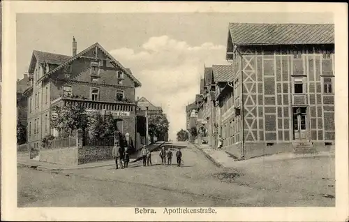 Ak Bebra an der Fulda Hessen, Apothekenstraße, Gasthaus