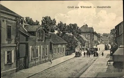 Ak Wörrstadt in Rheinhessen, Hauptstraße