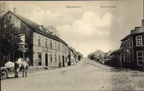 Ak Wörrstadt in Rheinhessen, Pariserstraße, Gasthaus Post