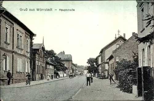 Ak Wörrstadt in Rheinhessen, Hauptstraße