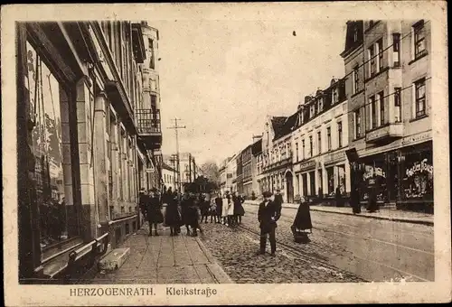 Ak Herzogenrath Nordrhein Westfalen, Kleikstraße, Geschäfte