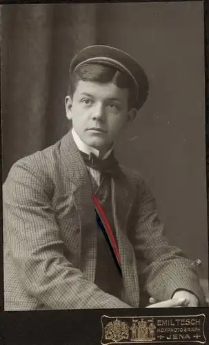 CdV Student, Portrait, Jena