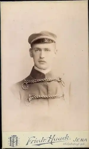 CdV Student, K. Nollner, Portrait, Jena, 1898