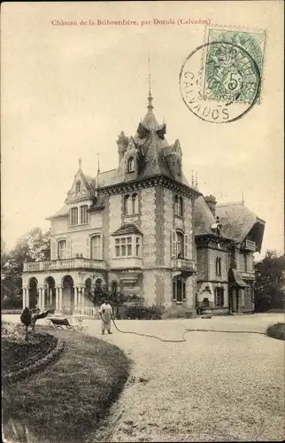 Ak Dozulé Calvados, Chateau de la Bribourdiere