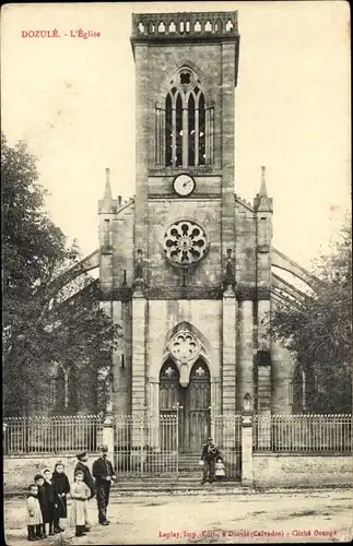 Ak Dozulé Calvados, L'Eglise