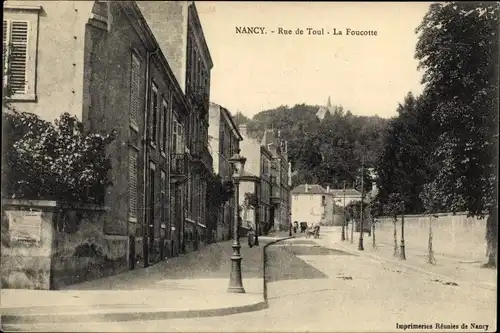 Ak Nancy Meurthe et Moselle, Rue de Toul, La Foucotte