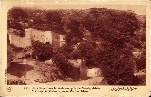 Ak Moulay Idris Marokko, Un village dans le Zerhoun