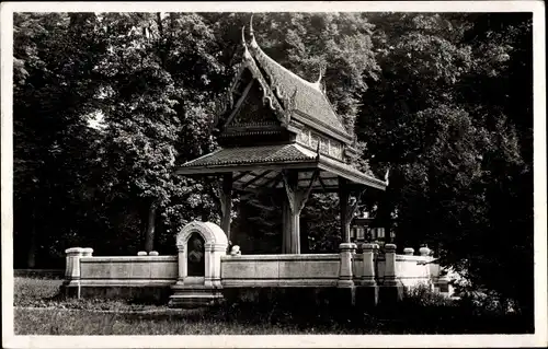 Ak Bad Homburg v. d. H. Hessen, Siamesischer Tempel, Parak