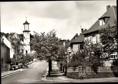 Ak Hambach Neustadt an der Weinstraße, Dr. Wirth Straße mit Pauluskirche