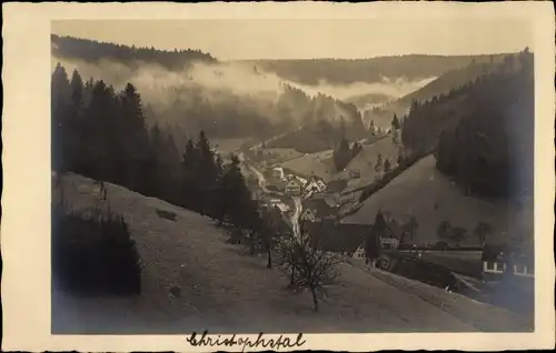 Foto Ak Freudenstadt im Nordschwarzwald?, Christophstal, Panorama