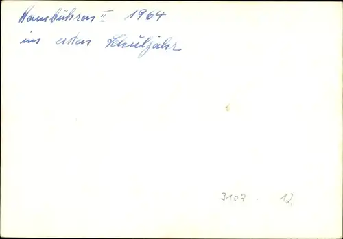 Foto Ak Hambühren in Niedersachsen, Erstklässler, Gruppenfoto 1964
