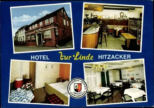 Ak Hitzacker an der Elbe, Hotel Zur Linde