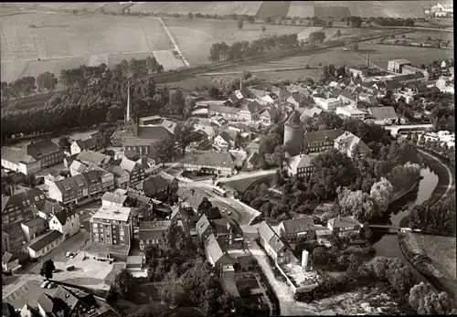 Ak Dannenberg an der Elbe, Fliegeraufnahme