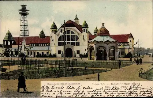 Ak Düsseldorf, Handwerkskammer, Ausstellung 1902