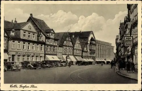 Ak Celle in Niedersachsen, Großer Plan, Dresdner Bank