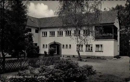 Ak Müden an der Oertze Faßberg, Jugendherberge, Landesverband Hannover