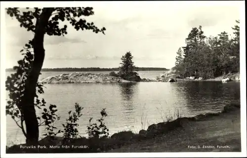 Ak Furuvik Schweden, Furuviks Park, Motiv fran Furuskar